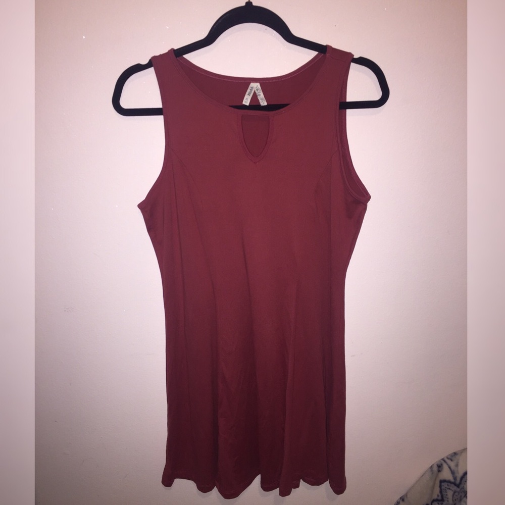 Dark Coral Dress